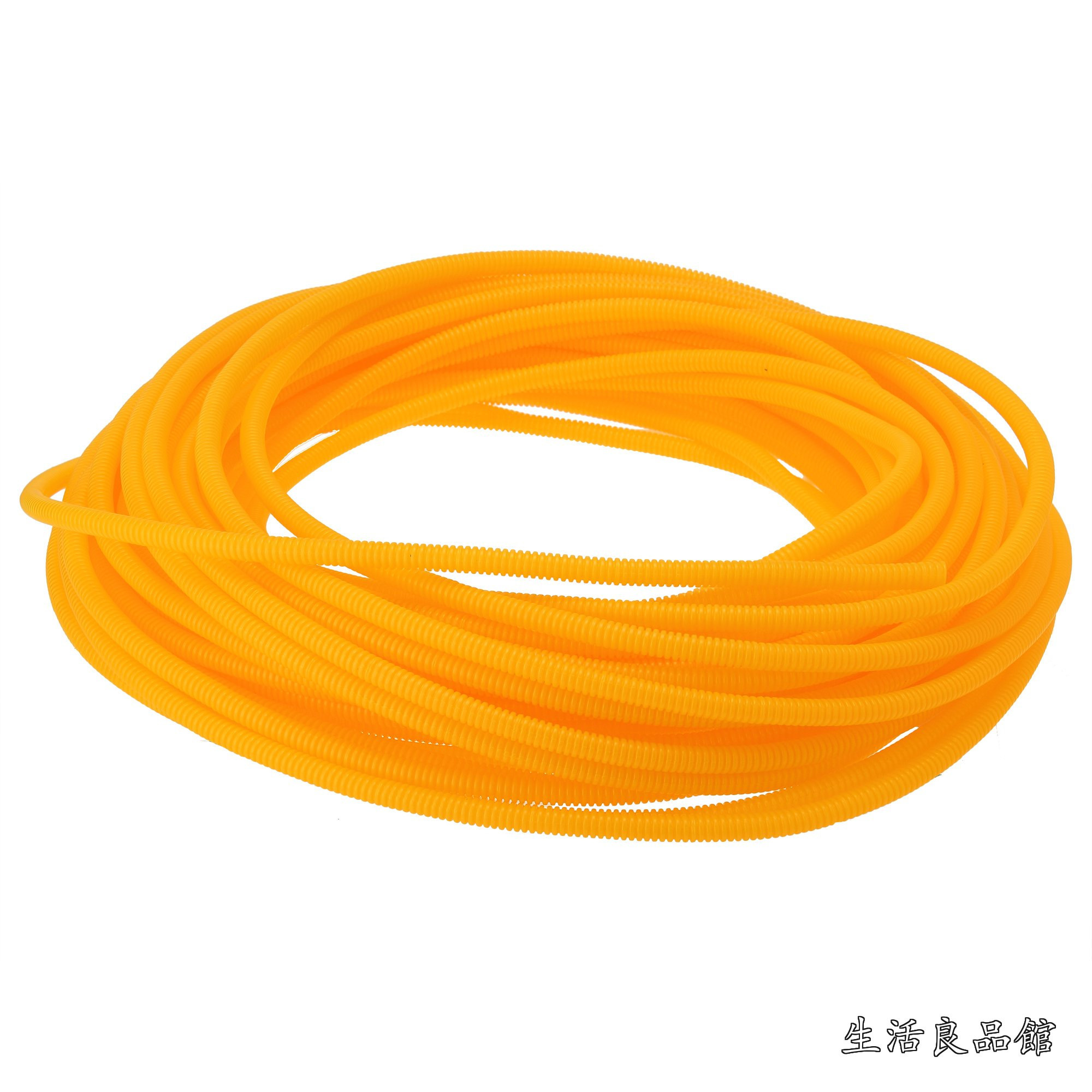 【送料無料】コルゲートチューブ ポリエチレン スリット付き 黄 CLT75F-C4｜生活良品館