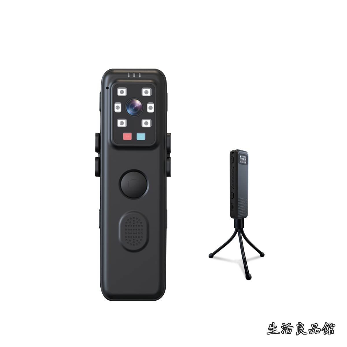 【送料無料】暗視 SDカード32GB同梱 長時間連続録画 クリップ wifi モニター 日本語取説 ボイスレコーダー ICレコーダー｜生活良品館