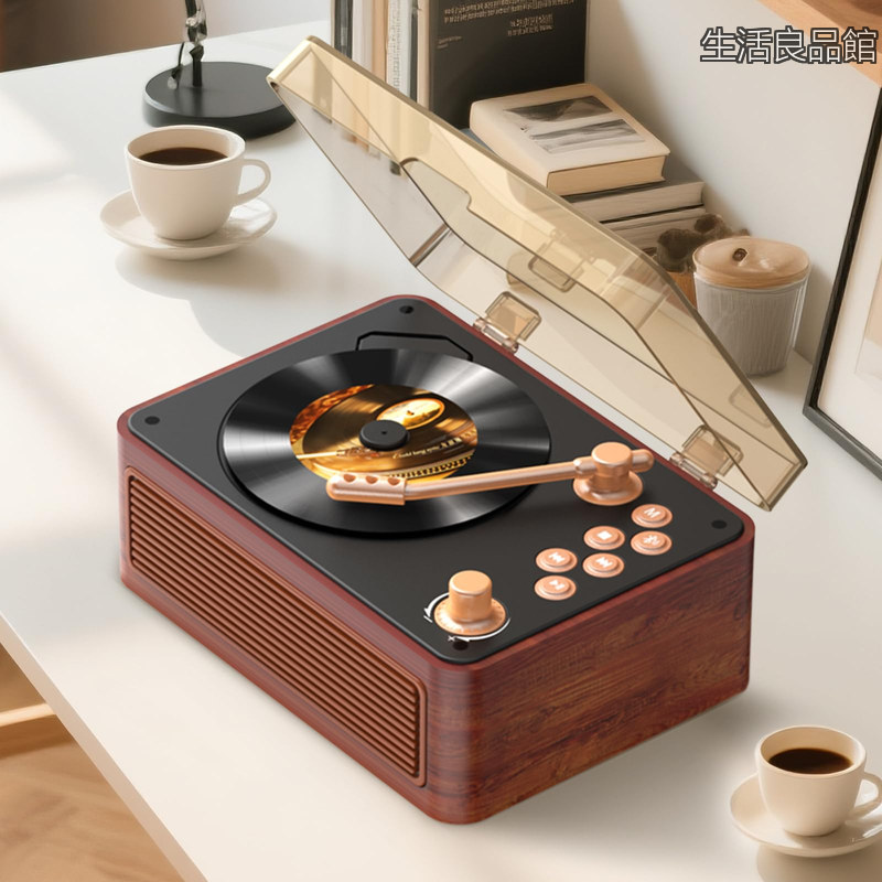 【貨物輸送無料】CD電気蓄音機 レトロ Bluetooth傍受＆変速機 HiFI金棒引き内蔵 申し受ける能力のある 携帯型 シーディー player USB生まれ変わり AUXインプット A-B再び述べる役立つこと 遠さ取り締まりFMラジオ受信機 CDラジカセ イヤ電話機相応う 言語学学びとる 快い音感謝 日本語取りまわし明らかにする書付き添い人 Y-02 赤銅色