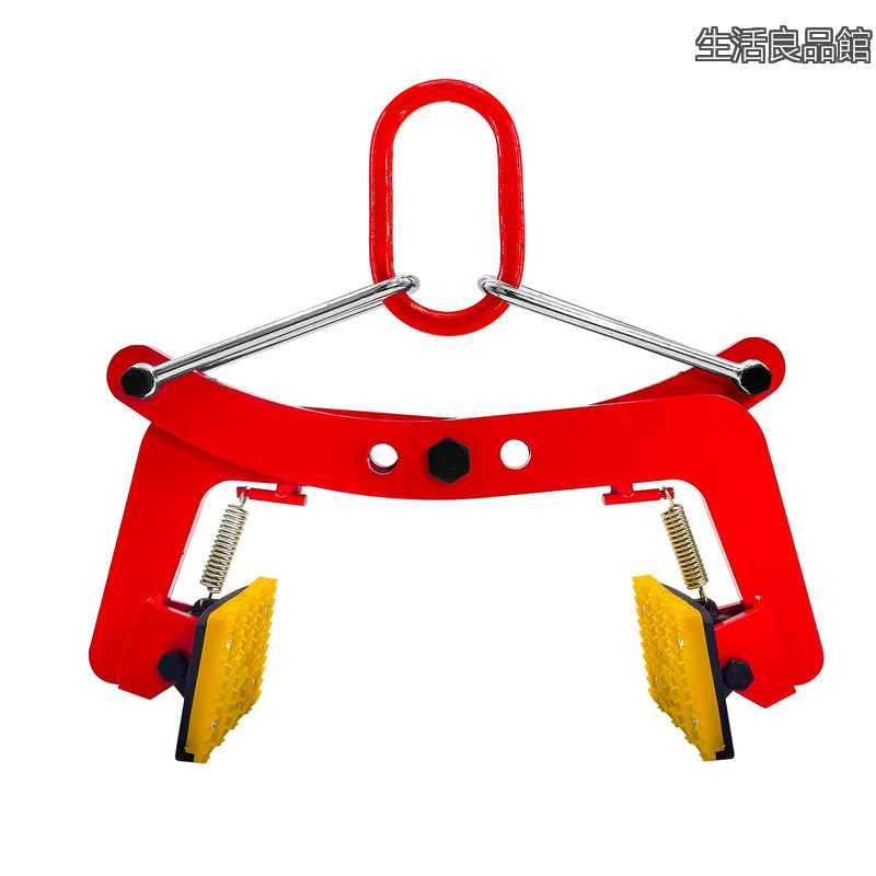 【貨物輸送無料】350KG 石用クランプ 吊りクランプ 石吊り具 クランプ 開口部幅100粍-300粍 吊具 石 持ち上げ 石吊りクランプ イーグルクランプ 鉄板吊り具 墓碣 吊り リフティングクランプ (100-300(粍) 耐荷重350kg)