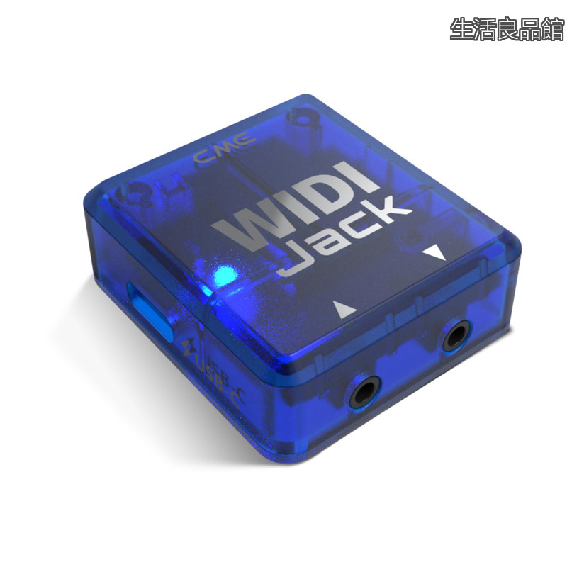 【送料無料】WIDI ジャック - TRS/DIN MIDI デバイス用の Bluetooth MIDI インターフェース - MIDI 出力または USB-C による電源 - シンセサイザー用の超低遅延 3ms ワイヤレス MIDI EWI キーボード 電子ドラム デジタル ピアノ｜生活良品館