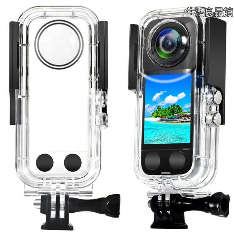 【貨物輸送無料】Insta360 X3 雨合羽入れもの insta360 x3 水中映画化用 耐圧40M insta360 x3用水没入れもの インスタ360 x3 水中ハウジング入れもの 飛び込み競技保護すること押しかぶせる 曇り止め insta360 x3アクションカメラアクセサリー用
