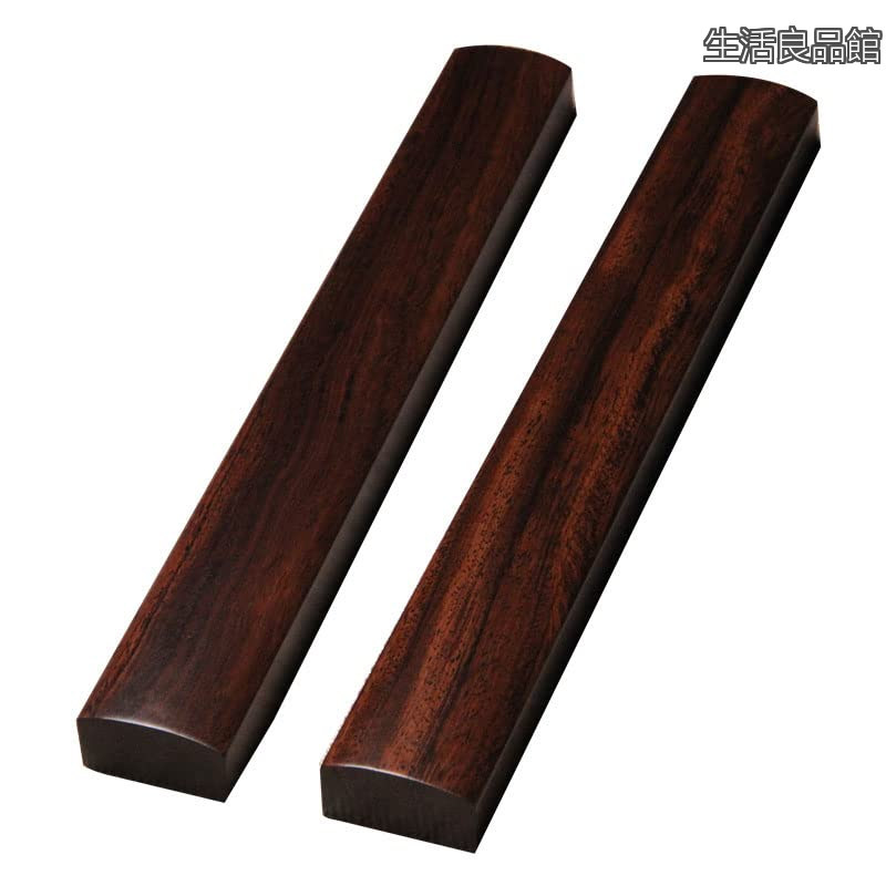 【貨物輸送無料】紫檀製 (長さ30糎)◆音木(戒尺)と呼ばれる拍子木・お寺さま仏具