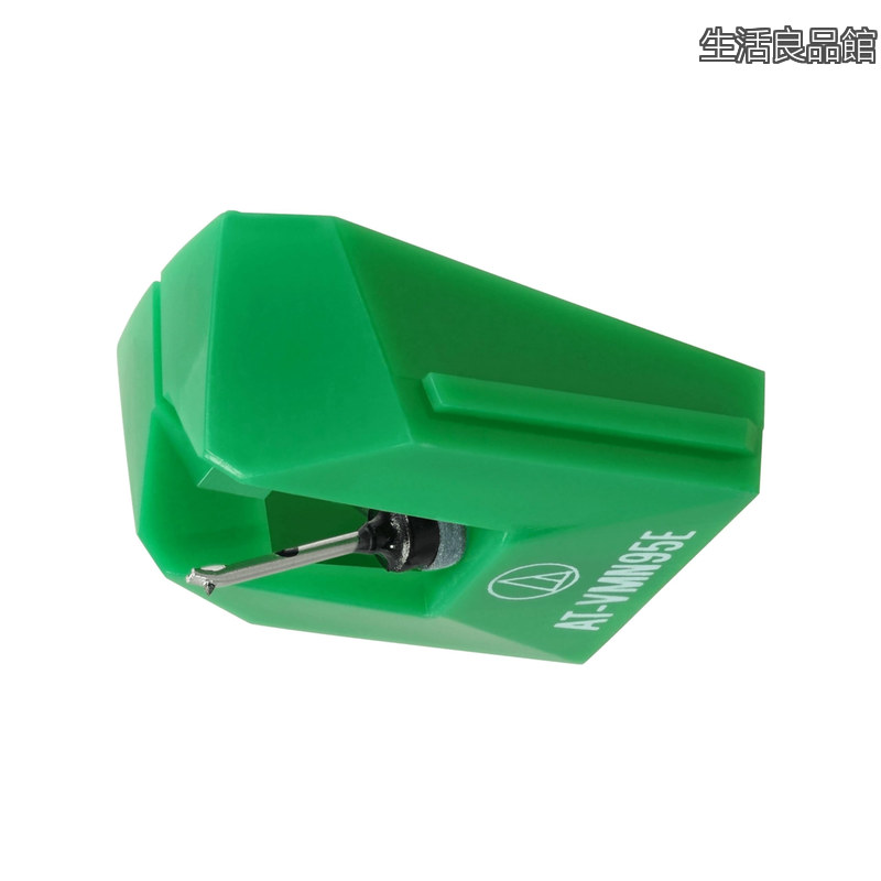 【送料無料】オーディオテクニカ AT-VMN95E VM型 交換針 楕円針 AT-VM95シリーズ レコード針 カートリッジ レコードプレーヤー グリーン｜生活良品館