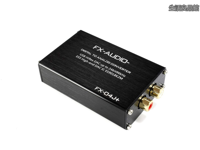 【送料無料】FX-AUDIO- FX-04J+ 32bitハイエンドモバイルオーディオ用DAC ES9018K2M搭載 USBバスパワー駆動 ハイレゾ対応｜生活良品館