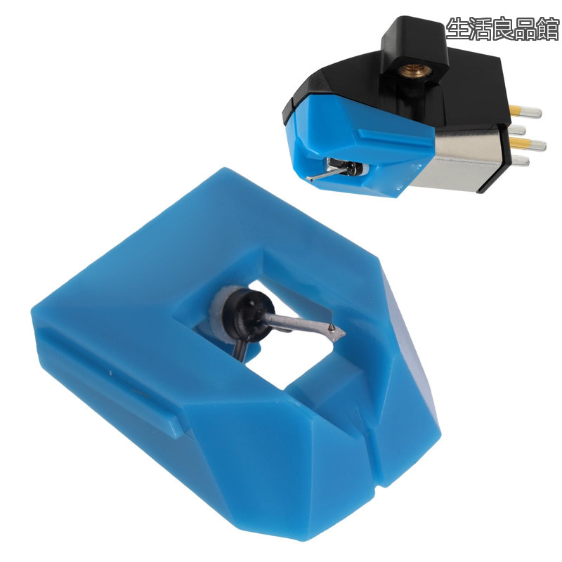 【送料無料】Acogedor AT-VMN95C交換スタイラス、デュアル移動マグネットカートリッジ、0.6milコニカルレコードプレーヤーニードル｜生活良品館