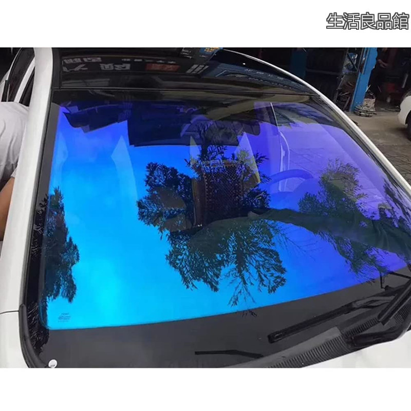 【送料無料】カメレオンフィルム カーウィンドウフィルム カメレオン窓 車検対応 カメレオンカラー フィルム虹色 装飾用窓フィルム プライバシー保護 飛散防止(50cm*500cm)|生活良品館