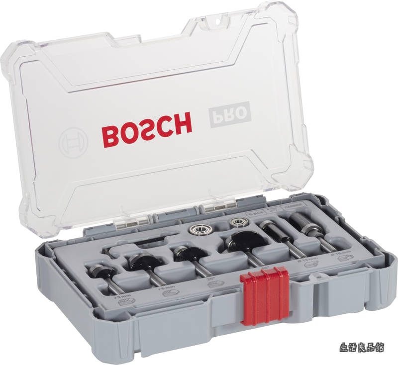【送料無料】ルーター・トリマービットセット(6種・6本入) 2607017468|生活良品館