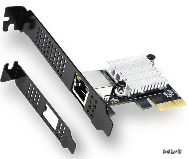【送料無料】10Gbps LANカード Realtek RTL8127 搭載 ネットワークカード NIC LANボード PCIe Gen4.0 10G/5G/2.5G マルチギガ 低消費電力 SX401｜生活良品館