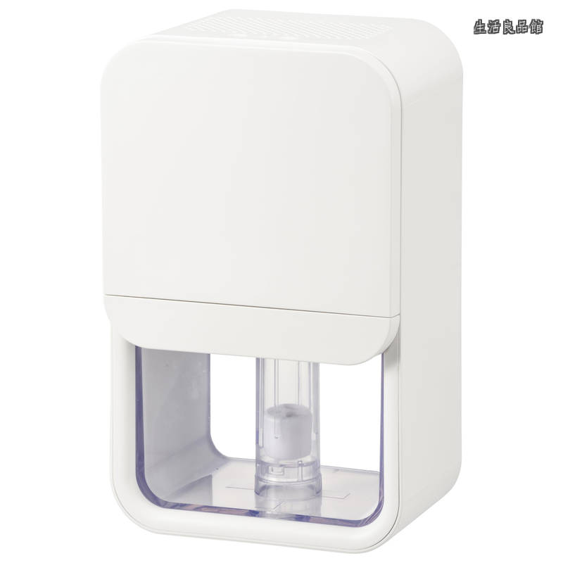 【貨物輸送無料】除湿機 除湿器 小型 パウダーコンパクト ペルチェ式 湿り気取り 省エネ 【霜取り役立つこと＆ナイト爵照明ランプ付き添い人】 湿り気 雨季打つ手 ともし火付き添い人 貯蔵タンク電気容量800ml ACワット数 白いこと DH-100-W 08-3317 オーム電機