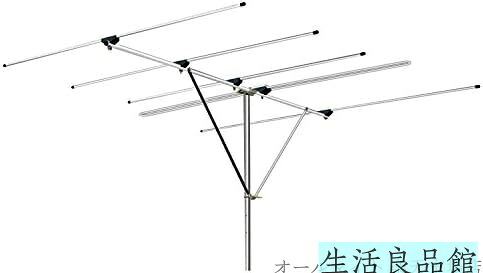 【送料無料】FMアンテナ 屋外用 5素子 V-Low対応 FM補完放送 高感度受信 ラジオ オーディオ ダイポールアンテナ 強電界 弱電界 全方向 取付簡単 おすすめ 高音質|生活良品館