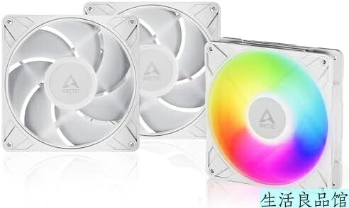 【送料無料】PCケース用 140mm PWMファン 3個パック 静音 高性能 A-RGB LED ホワイト 400-2500RPM 0RPMモード対応 流体軸受 プレミアム冷却ファン｜生活良品館