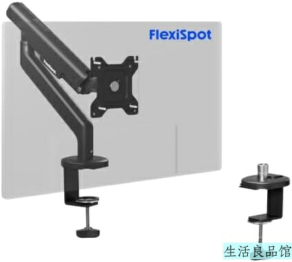 【送料無料】モニターアーム シングル 17-35インチ対応 大型ディスプレイ 耐荷重2-9kg クランプ式 グロメット式 テンションインジケーター付き VESA対応 スリム設計 ケーブル収納 デスク周り整理 在宅ワーク オフィス用 人間工学｜生活良品館