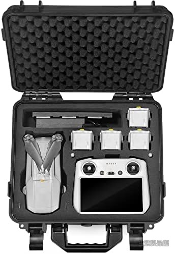 【送料無料】ドローン収納ケース 防水 耐衝撃 DJI Air 2S Mavic Air 2 コンボ対応 DJI RC RC-N1 送信機 バッテリー5個収納 旅行用 ハードケース 飛行機対応 軽量1.9kg｜生活良品館