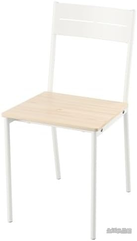 【送料無料】チェア ホワイト/パイン材 幅39cm奥行47cm高79cm シート高45cm 最大荷重110kg おしゃれなダイニングチェア｜生活良品館