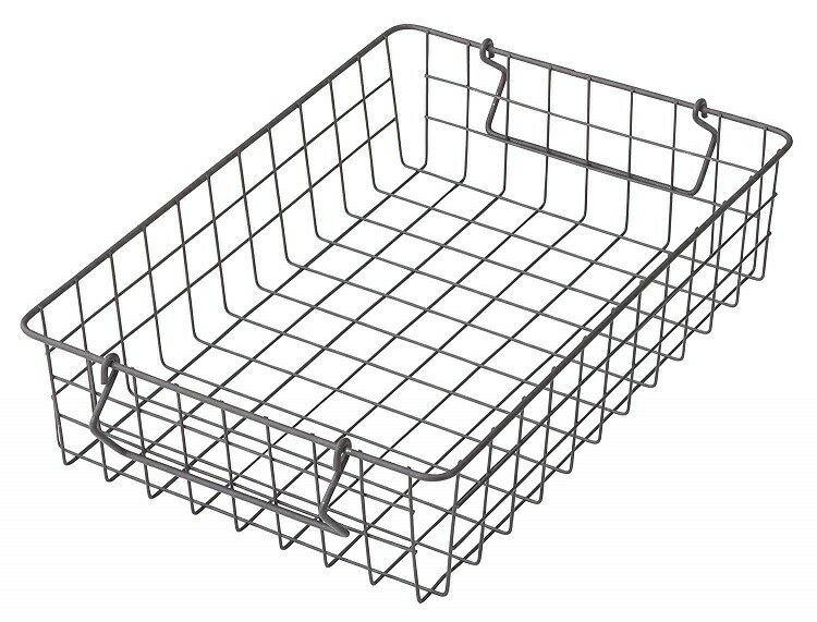 楽天市場】パール金属 バスケット ブラウン スタッキングワイヤーバスケット Sサイズ N-8323 : Goodsania