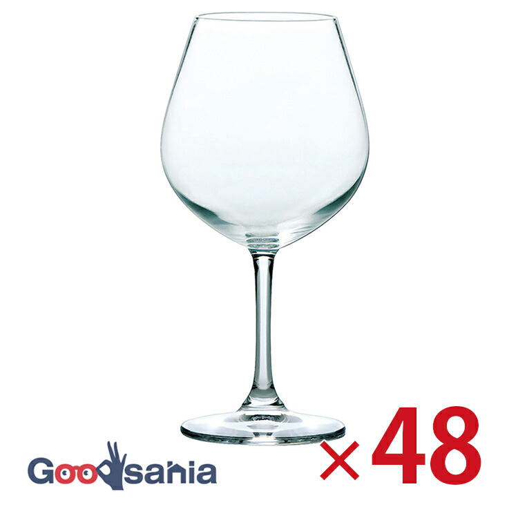 東洋佐々木ガラス ワイングラス レセプション ブルゴーニュ 食洗機対応 日本製 670ml 48個セット ケース販売 30k85hs ワイン コップ グラス 脚付き あし付き シングル 赤ワイン 白ワイン お洒落 ガラス 食洗機 丈夫 酒 誕生日 Sgcc Bm
