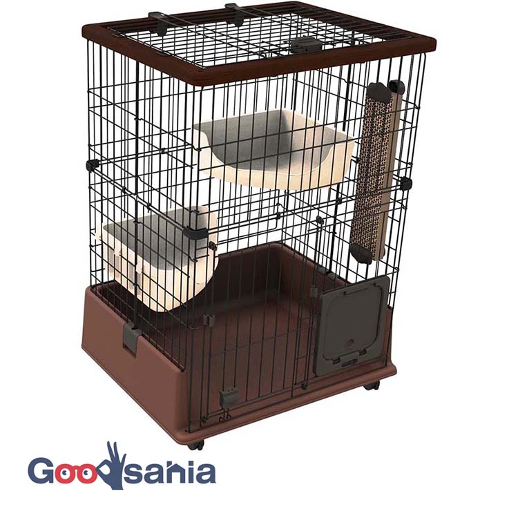 ペティオ necoco ネココ 仔猫からのしつけにもぴったりな キャットルームサークル ( 猫 ケージ 猫用ゲージ キャットケージ 猫用サークル ねこケージ ルームサークル キャットサークル )