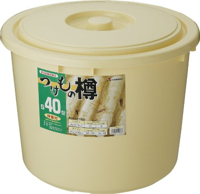 楽天市場】漬物樽 つけもの樽 80L S80型 ｜ 漬物容器 プラスチック 大