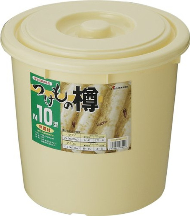 楽天市場】リス 漬物樽 押し蓋付き S 40型 日本製 アイボリー 高 楽天市場】リス 漬物樽 押し蓋付き S 40型 日本製 アイボリー 高