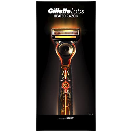 ジレット Gillette Labs ヒーテッドレーザー 髭剃り 髪剃り 成人男性 3個アソート