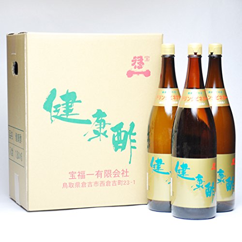 宝福一 思わしい酢 1800ml 3本 鳥取 調味料 酢 ドリンクビネガー りんごの木酢 飲むお酢 膳立て酢 らっきょう酢