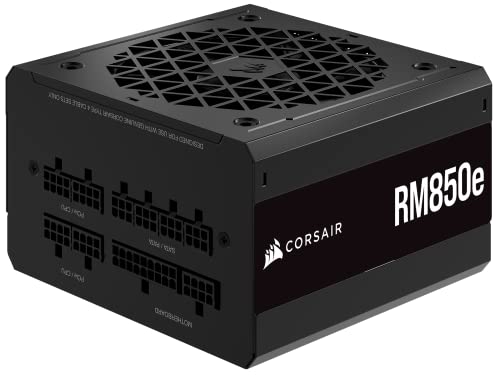 CORSAIR RM850e 2023モデル PC電源ユニット 850W PCIE 5.0 対応 80PLUS Gold認証 ATX 3.0 認証済 フルモジュラー 12VHPWR ケーブル付｜生活雑貨　めも