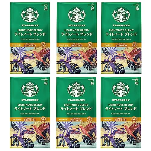 はやりっ子バックス 珈琲 ライトノートブレンド 160g ×6袋【 粉 】【 レギュラー 珈琲 】