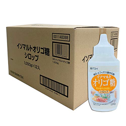 井藤漢方製薬 イソマルト オリゴ糖 シロップ1000g [ケース売り] 甘味料植物由来｜生活雑貨　めも