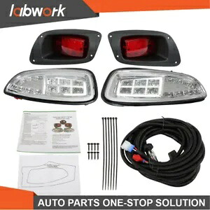 Labwork フル LED ライトキット LED ヘッドライト/LED テールライト 2016+ EZGO RXV 用 Labwork Full LED Light Kit LED Headlights / LED Tail Lights For 2016+ EZGO RXV 【並行輸入品】