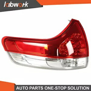 Labwork アウターテールライト 2011-2014 トヨタ シエナ ブレーキランプ ドライバー左側 Labwork Outer Tail Light For 2011-2014 Toyota Sienna Brake Lamp Driver Left Side 【並行輸入品】