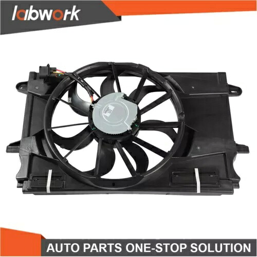 Labwork ラジエーター冷却ファンアセンブリ 2017 2018 2019 シボレークルーズ 1.4L Labwork Radiator Cooling Fan Assembly For 2017 2018 2019 Chevrolet Cruze 1.4L 【並行輸入品】