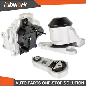 Labwork 3pc モーターマウントキット 11-15 フォード エクスプローラー V6 3.5L 自動トランス用 Labwork 3pc Motor Mount Kit For 11-15 Ford Explorer V6 3.5L Automatic Trans 【並行輸入品】