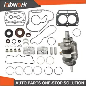 ポラリスレンジャースポーツマン RZR 800 エンジンリビルドキット用クランクシャフトピストンガスケット Crankshaft Piston Gasket For Polaris Ranger Sportsman RZR 800 Engine Rebuild Kit 【並行輸入品】