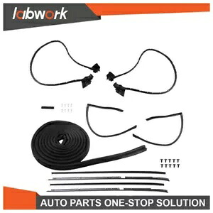 Labwork ウェザーストリップ シールキット ビュイック リーガル カトラス RWD G-Body 1981-1988用 Labwork Weatherstripping Seals Kit For Buick Regal Cutlass RWD G-Body 1981-1988 【並行輸入品】