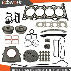 Labwork タイミングチェーンキット VVT & ヘッドガスケットセット付き レンジローバー イヴォーク 2.0L用 Labwork Timing Chain Kit w/ VVT & Head Gasket set For Range Rover Evoque 2.0L 【並行輸入品】