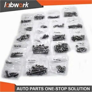 1987-2006 ヤマハ YFZ350 バンシー 350 スチールボルトネジセット 667 ピース For 1987-2006 YAMAHA YFZ350 BANSHEE 350 STEEL BOLT SCREW SET 667 PIECE 【並行輸入品】