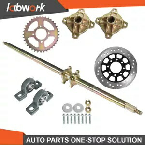 Labwork リア ライブ アクスル ホイール ハブ コンプリート キット ゴーカート ATV バギー クワッド用 -44 インチ Labwork Rear Live Axle Wheel Hub Complete Kit For Go Kart ATV Buggy Quad -44\