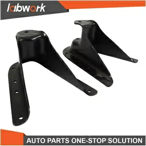 2 個フロントリアリーフスプリングシャックルハンガー 1973-1987 シボレー K10 K20 2PCS Front Rear Leaf Spring Shackle Hanger For 1973-1987 Chevy K10 K20 【並行輸入品】