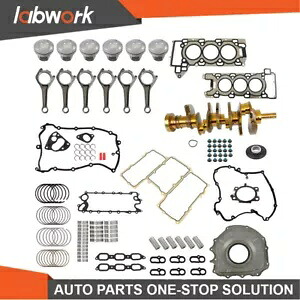 Labwork エンジン クランクシャフト コンロッド ピストン ガスケット キット ジャガー ランドローバー 3.0L用 Labwork Engine Crankshaft Con Rod Piston Gasket Kit For Jaguar Land Rover 3.0L 【並行輸入品】