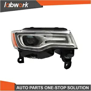Labwork ヘッドライト 2019-21 グランドチェロキー クローム キセノン ヘッドランプ 右 RH に適合 Labwork Headlight Fit For 2019-21 Grand Cherokee Chrome Xenon Headlamps Right RH 【並行輸入品】