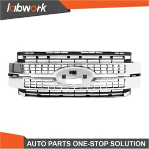 Labwork クローム グリル グリル 2017-2019 フォード スーパー デューティ F-250 F-350 F-450 用 Labwork Chrome Grille Grill For 2017-2019 Ford Super Duty F-250 F-350 F-450 【並行輸入品】 57,475円
