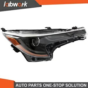 Labwork ヘッドライト 2020 2021 トヨタ カローラ SE XLE XSE LED ブラック右側 Labwork Headlight For 2020 2021 Toyota Corolla SE XLE XSE LED Black Right Side 【並行輸入品】
