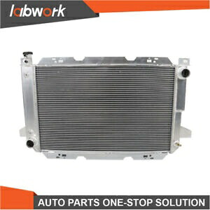 Labwork 3 列アルミラジエーター 1985-1996 F-150 F-250 F250 ブロンコ V8 Labwork 3 Rows Aluminum Radiator For 1985-1996 F-150 F-250 F250 Bronco V8 【並行輸入品】