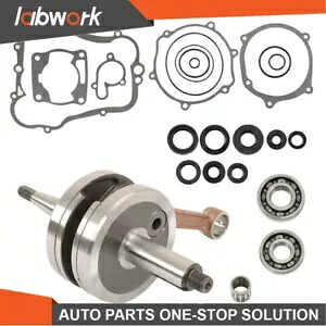 Labwork エンジンボトムエンド再構築キットガスケットクランクシャフトシールヤマハ YZ85 Labwork Engine Bottom End Rebuild Kit Gaskets Crankshaft Seals For Yamaha YZ85 【並行輸入品】