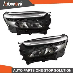 Labwork ヘッドライト 2022-2023 シボレーエクイノックス LT/RS LED クローム左側 + 右側 Labwork Headlight For 2022-2023 Chevy Equinox LT/RS LED Chrome Left+Right Side 【並行輸入品】