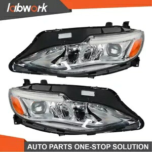 Labwork ヘッドライト 2019-2021 シボレー マリブ LED タイプ左側 + 右側 Labwork Headlight For 2019-2021 Chevrolet Malibu LED Type Left+Right Side 【並行輸入品】
