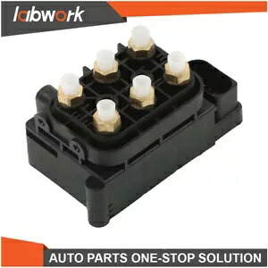 Labwork エアサスペンションソレノイドバルブ アウディ Q7 ジープ グランドチェロキー カイエン用 Labwork Air Suspension Solenoid Valve For Audi Q7 Jeep Grand Cherokee Cayenne 【並行輸入品】
