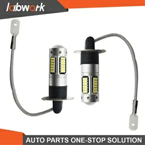 Labwork 2 個 H3 LED フォグドライビング電球キット超高輝度 DRL 6000K ホワイト Labwork 2PCS H3 LED Fog Driving Light Bulbs Kit Super Bright DRL 6000K White 【並行輸入品】 30,030円