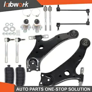 Labwork ステアリング & サスペンション キット コントロール アーム ボール ジョイント タイロッド エンド リンク Labwork Steering & Suspension Kit Control Arms Ball Joints Tie Rods End Links 【並行輸入品】 46,200円